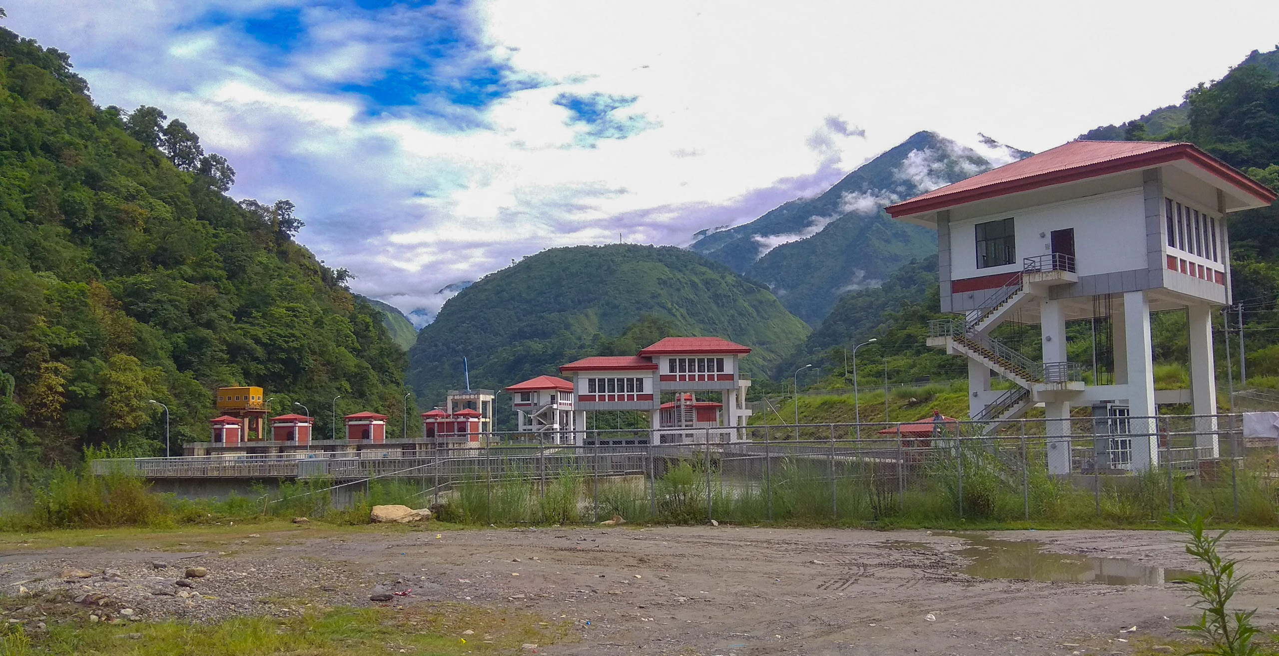 <p>The Upper Marsyangdi hydroelectric power plant in Lamjung, central Nepal (Image: Bishnu Bidari / Alamy)</p>