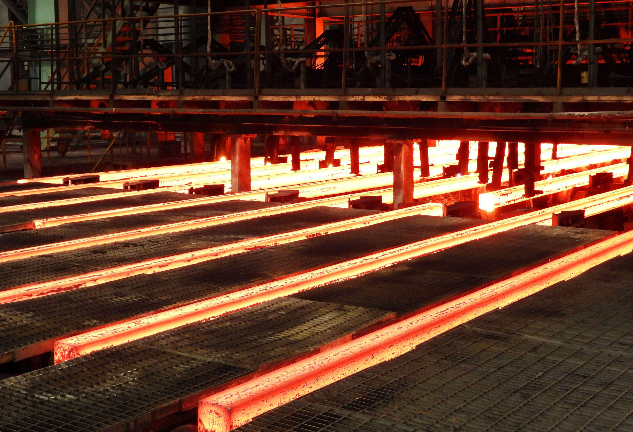 steel production line