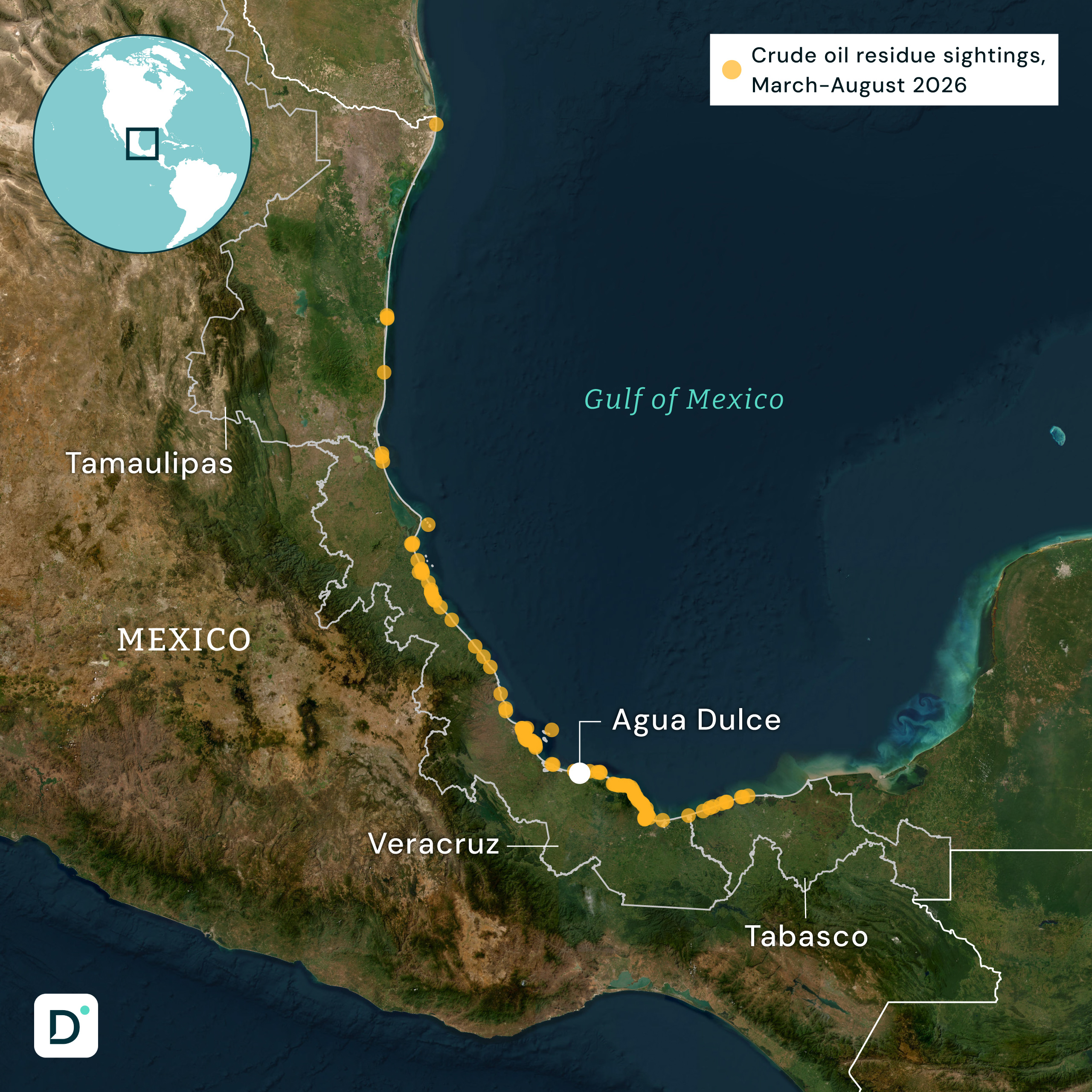 map of Mexico