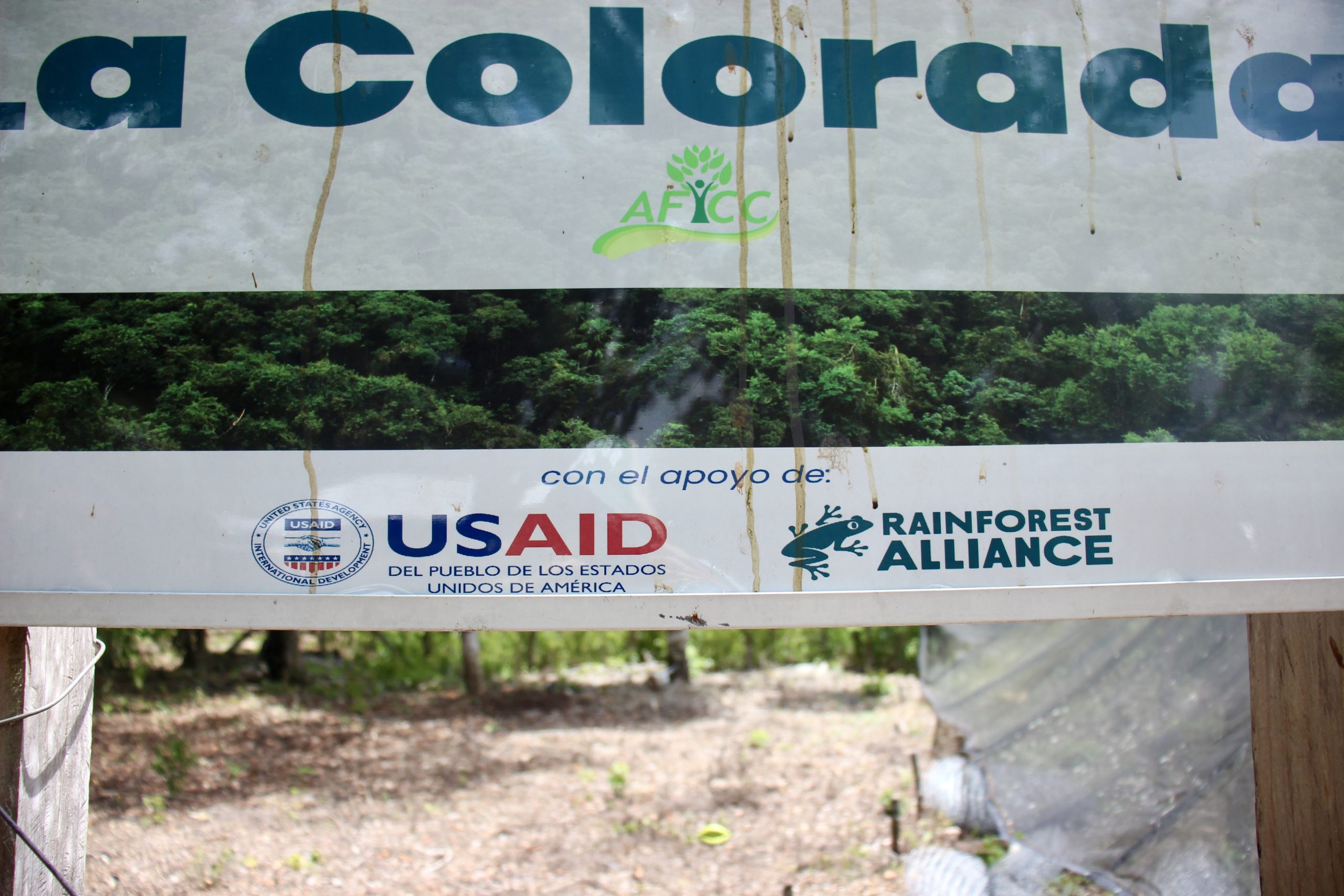 Placa de USAID