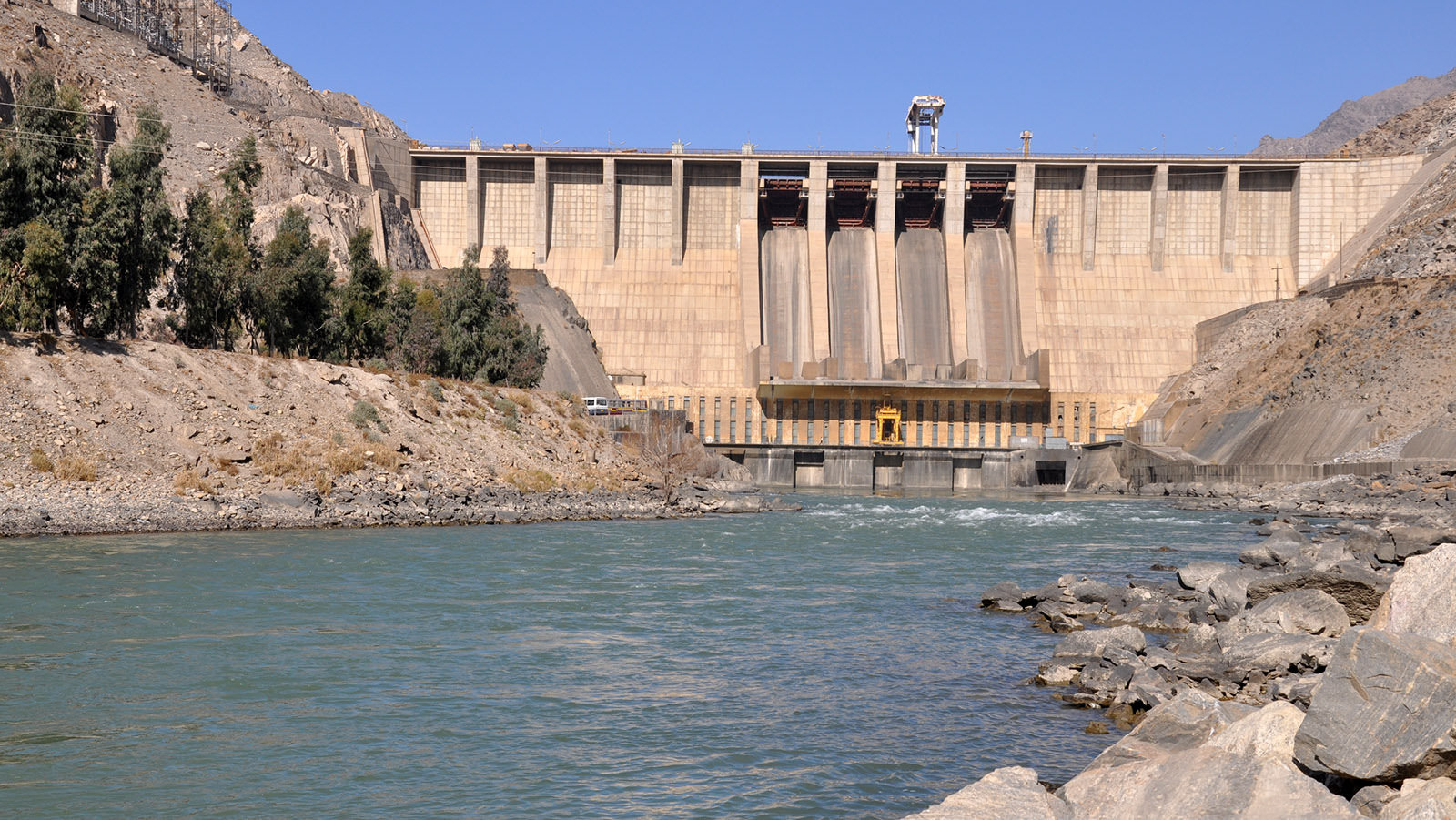 The Naghlu hydropower dam supplies electricity to Kabul [image by Qaseem Naimi / ICIMOD]